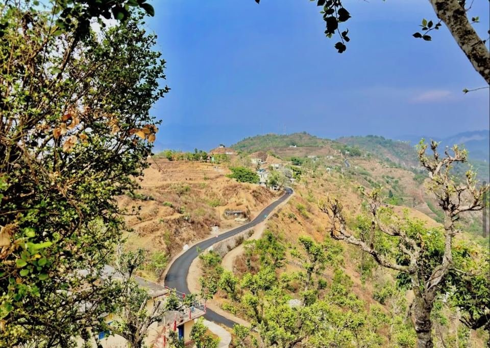 Dhura village in the hills of Champawat